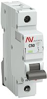 Выключатель автоматический EKF Averes AV-6 1п 50А C 6кА картинка